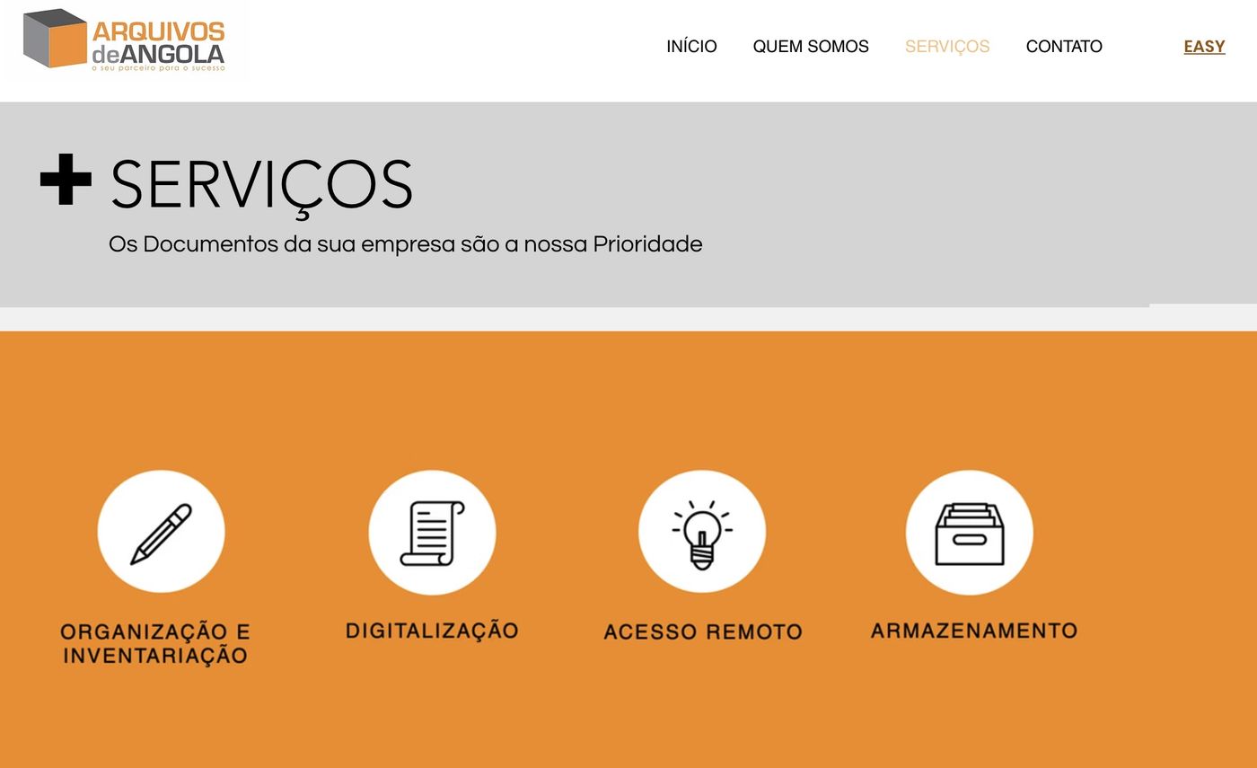 Sistema de gestão de arquivos com área de cliente